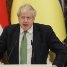 British Prime Minister Boris Johnson visit Ukraine