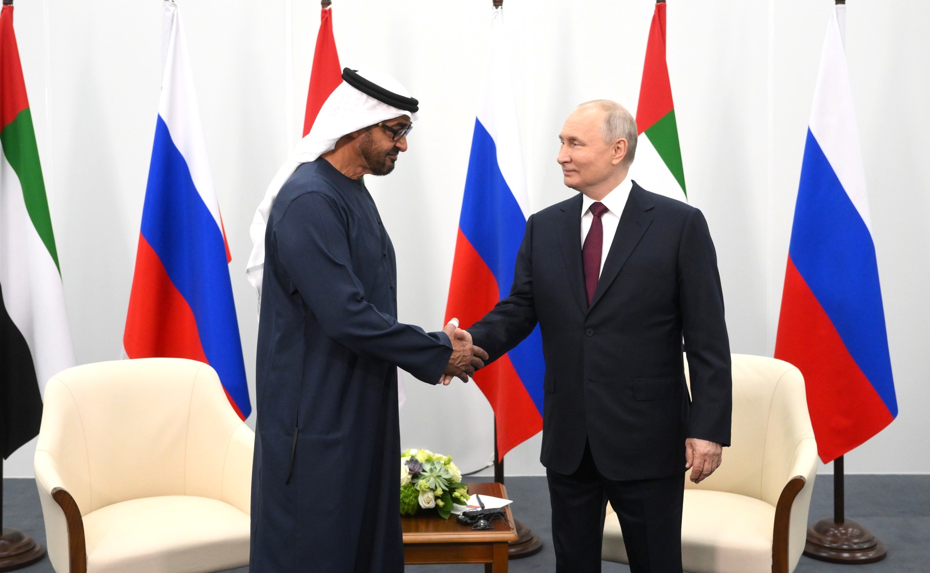 Президент ОАЭ назвал Российского лидера своим другом