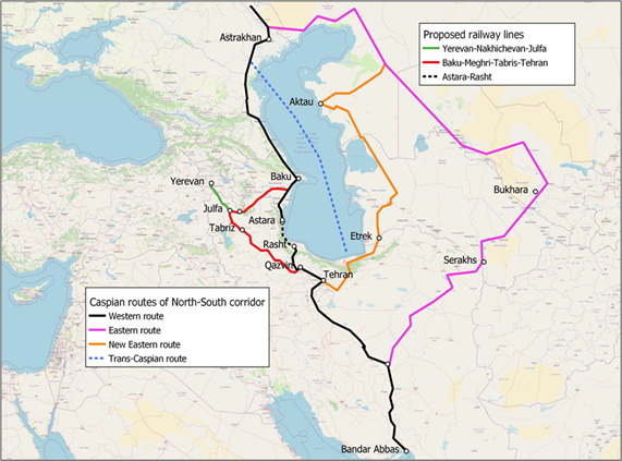 Удорожание транзита через Босфор и Суэц повышает значимость коридора «Север — Юг»